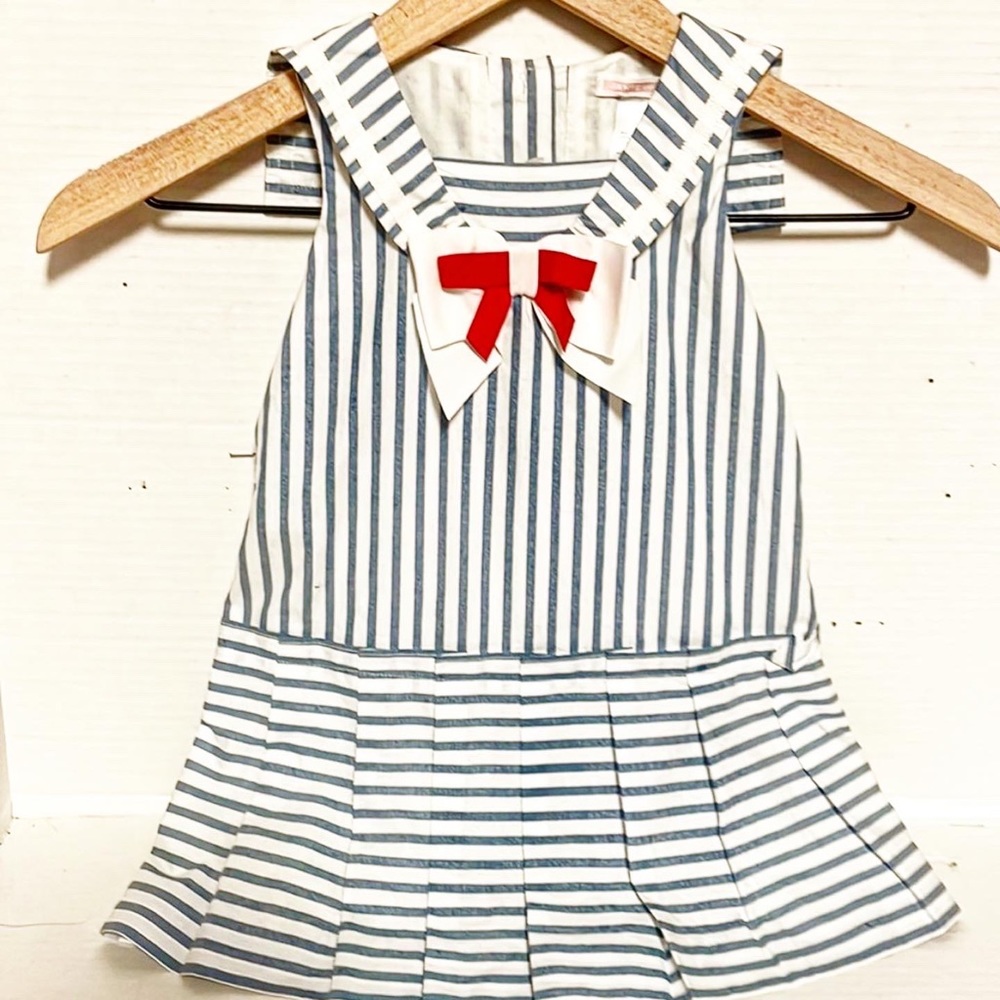 NEW with Tag Janie and Jack Stripes Dress 18-24 Months
